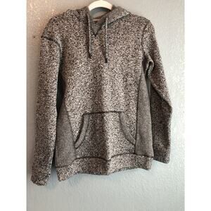 Buckle BKE Mens Top Small Gray Grey Long Sleeve Pullover Hoodie Sweater Pocket